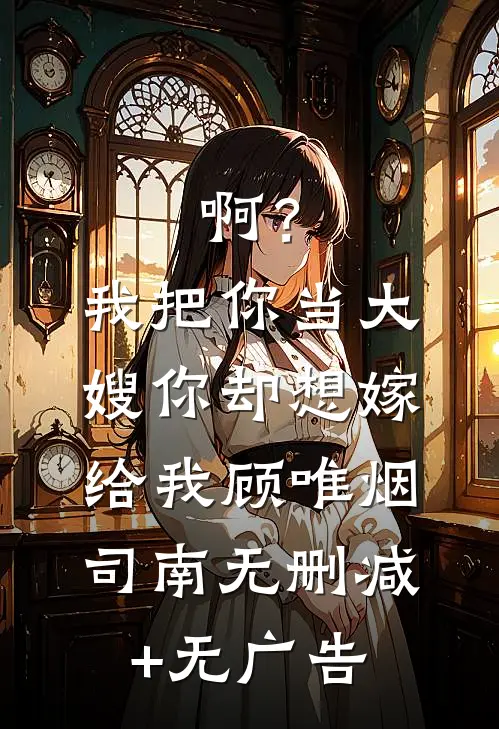 啊？我把你当大嫂，你却想嫁给我顾唯烟司南无删减+无广告