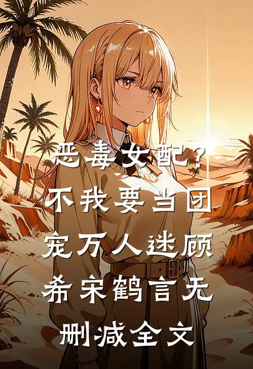 恶毒女配？不，我要当团宠万人迷顾希宋鹤言无删减全文