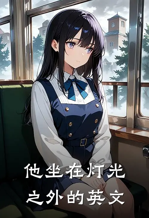 他坐在灯光之外的英文