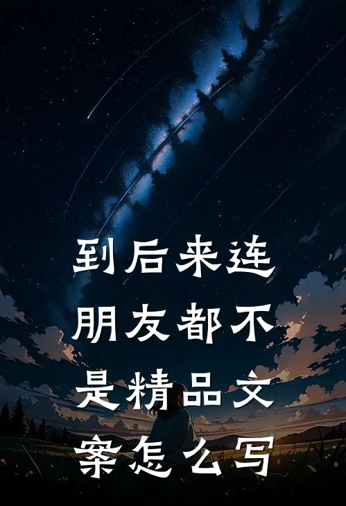 到后来连朋友都不是精品文案怎么写