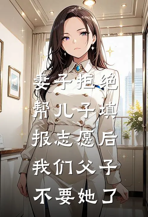 妻子拒绝帮儿子填报志愿后，我们父子不要她了