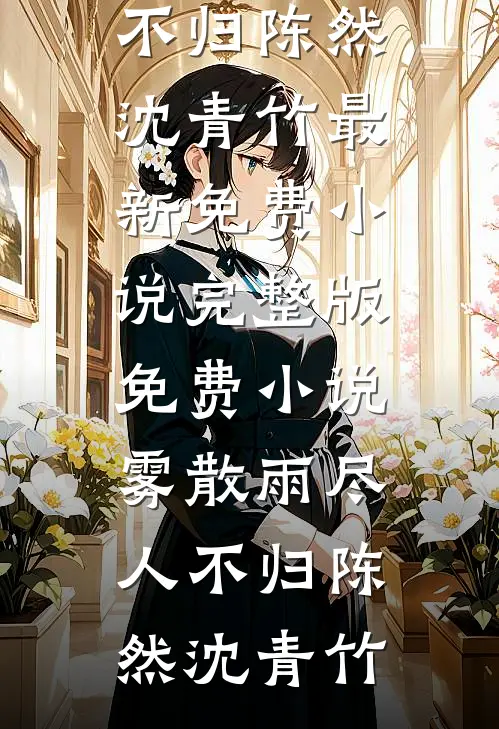 雾散雨尽人不归陈然沈青竹最新免费小说_完整版免费小说雾散雨尽人不归陈然沈青竹