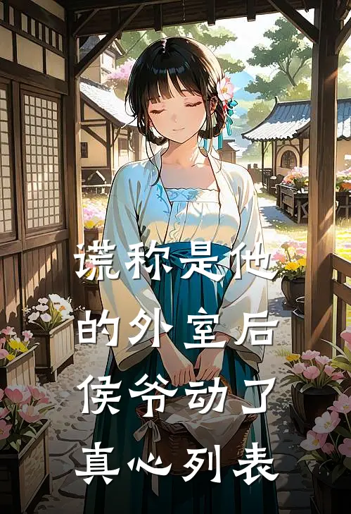 谎称是他的外室后，侯爷动了真心列表