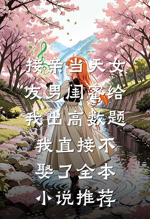 接亲当天女友男闺蜜给我出高数题，我直接不娶了全本小说推荐