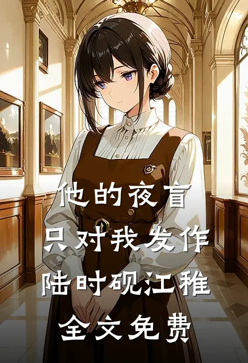 他的夜盲，只对我发作陆时砚江稚全文免费