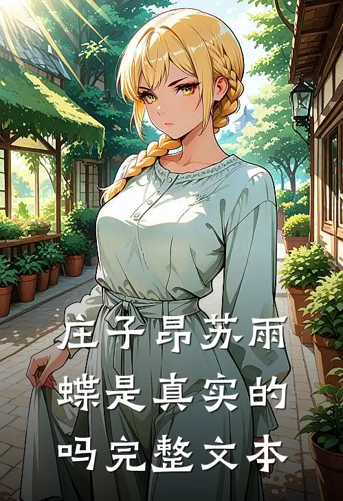 庄子昂苏雨蝶是真实的吗完整文本