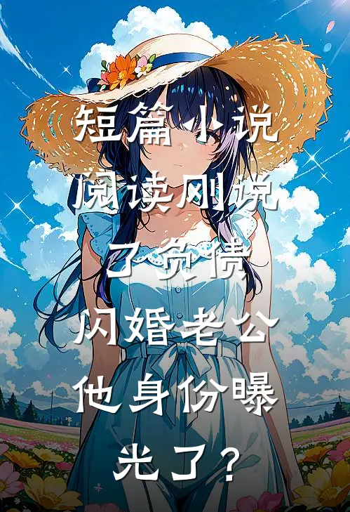 短篇小说阅读刚说了负债，闪婚老公他身份曝光了？
