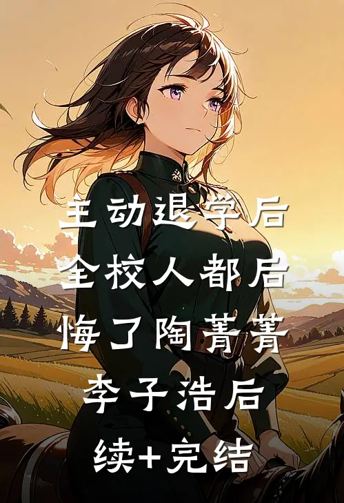 主动退学后，全校人都后悔了陶菁菁李子浩后续+完结