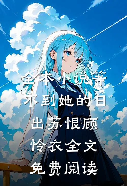 全本小说等不到她的日出苏恨顾怜衣全文免费阅读