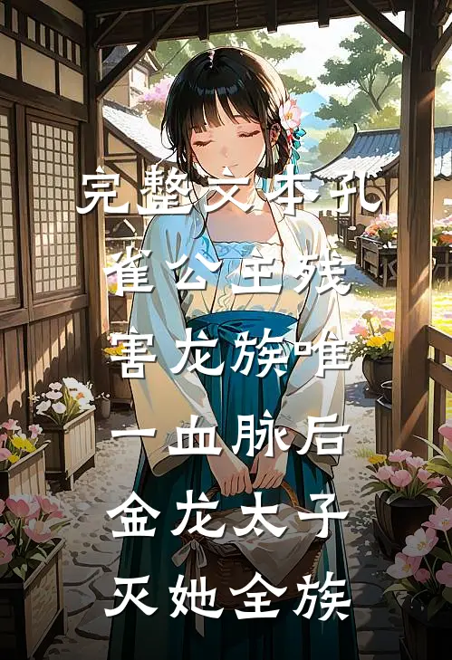 完整文本孔雀公主残害龙族唯一血脉后，金龙太子灭她全族