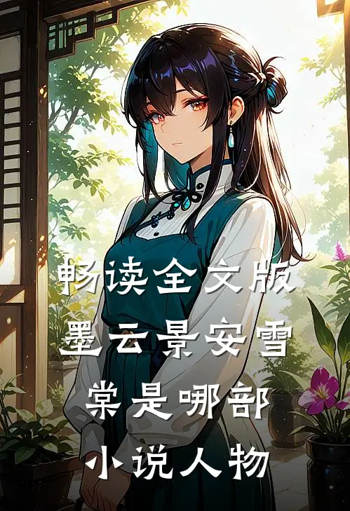 畅读全文版墨云景安雪棠是哪部小说人物