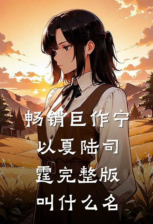 畅销巨作宁以夏陆司霆完整版叫什么名