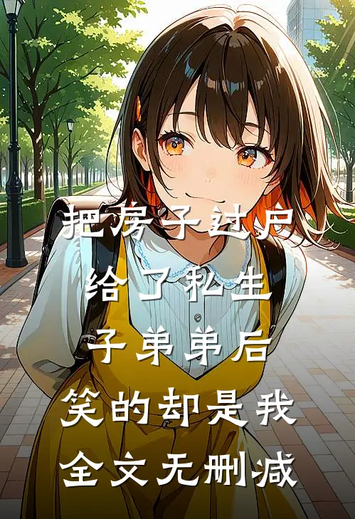 把房子过户给了私生子弟弟后，笑的却是我全文无删减