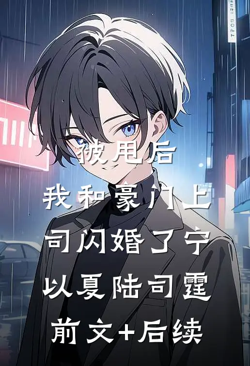 被甩后，我和豪门上司闪婚了宁以夏陆司霆前文+后续