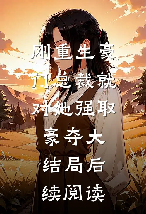刚重生豪门总裁就对她强取豪夺大结局后续阅读