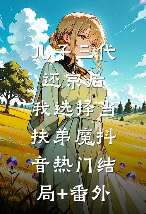 儿子三代还宗后，我选择当扶弟魔抖音热门结局+番外
